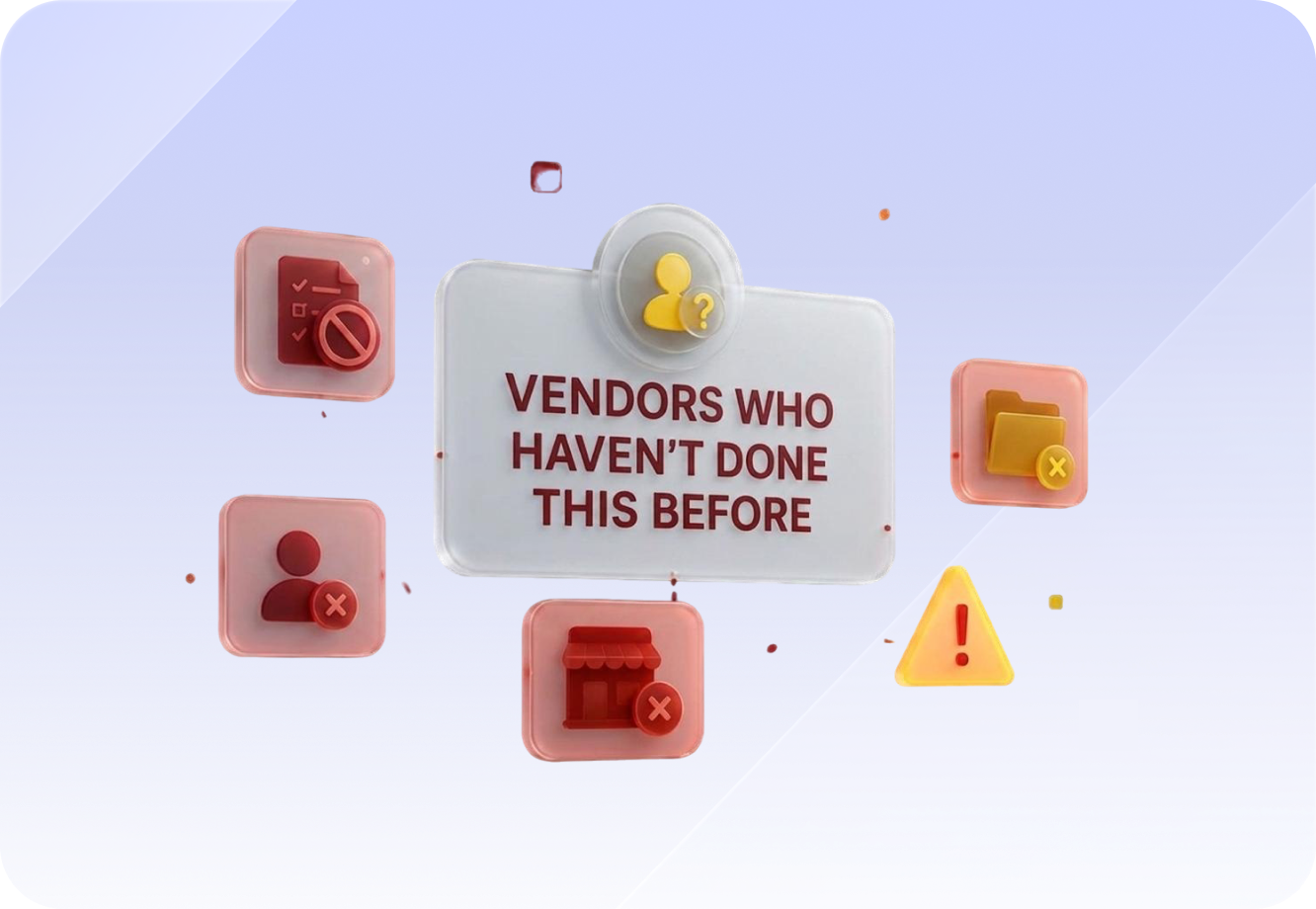 Vendors who haven't done this before